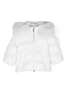 Пуховик K2F Moncler Enfant, белый