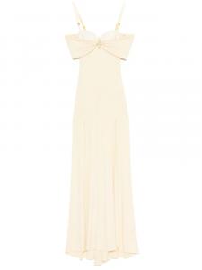 Платье с бюстье Elisabetta Franchi, желтый