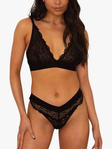 Пико кружевной бралетт Lemonade Dolls, Black