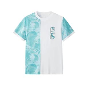 FILA KIDS Футболка blue green для подростков