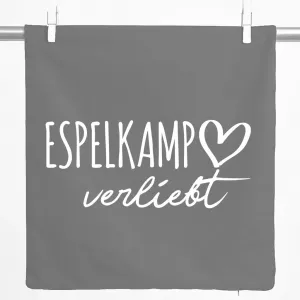 Декоративная наволочка Huuraa с надписью Влюбленный подарок Espelkamp, 40x40 см, серый стальной хлопок, украшение Espelkamp Hellweg Druckerei