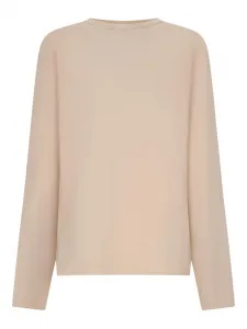 Топ из смесовой шерсти с длинными рукавами Destin, розовый