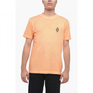 Футболка SUNSET CROSS с нашивкой-логотипом Marcelo Burlon, Orange