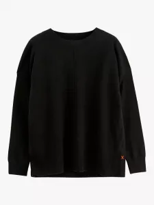 Джемпер Chinti & Parker Wool Cashmere Blend Slouchy, черный