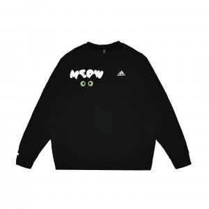 Толстовка с длинными рукавами LABEL, унисекс Adidas, черный