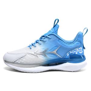 TONYBEAR Низкие беговые кроссовки мужские бело-голубые, цвет White Blue