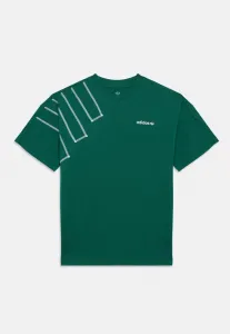 Футболка унисекс с блочным принтом Adidas Originals, Collegiate Green