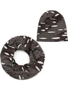 Шарф styleBREAKER, темно-коричневый