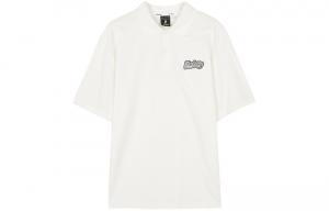 Skechers Забавная мужская поло-рубашка с монстром, цвет «зефир», белая