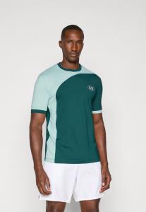 Футболка EA7 Emporio Armani TENNIS PRO TEE COLORBLOCK, Ponderosa Pine/Evergreen
