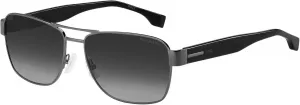 Солнцезащитные очки HUGO BOSS унисекс, Black Dark Ruthenium