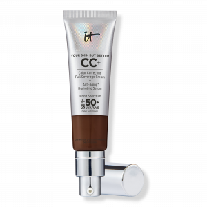 CC+ крем с SPF 50+ IT Cosmetics, Deep Mocha (very deep cool with red undertones)