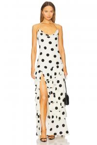 Платье Majorelle, cream & black dot