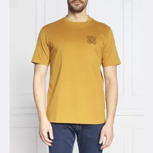 Футболка daiman стандартного кроя Hugo, оранжевый