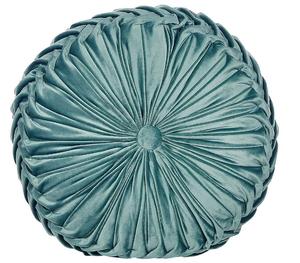 Декоративная подушка Beliani UDALA, синий - бензин - количество предметов в наборе: 1