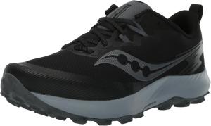 Мужские кроссовки для трейлового бега Saucony Peregrine 14, черный/угольный