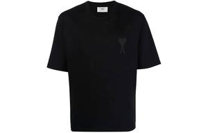 Футболка унисекс черная Amiparis, черный