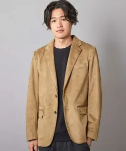 Пиджак свободного кроя из искусственной замши Union Station, цвет Beige