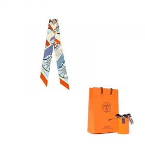 HERMES Шёлковый шарф, Multicolor