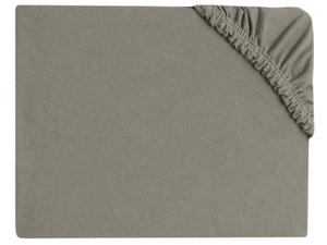 Простыня Zollner коричневый, 100/200 см