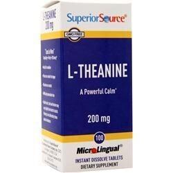 Superior Source L-теанин (200 мг) 100 таблеток