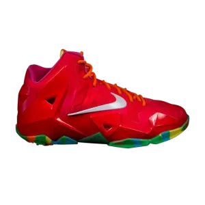 Кроссовки Nike LeBron 11 GS 'Fruity Pebbles', красный
