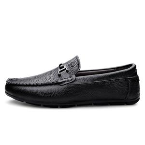 LAORENTOU Мужские повседневные туфли с низким верхом, черные/коричневые