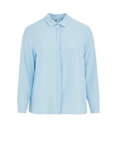 WE Fashion Рубашка в пастельно-голубом цвете
