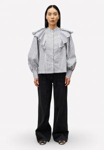 Блуза FRNCH Button-down blouse, Anthracite