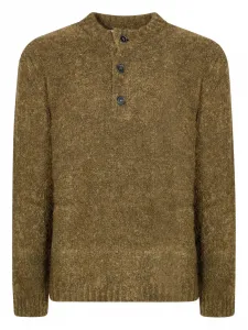 Свитер из ткани букле Amaranto, зеленый