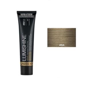 Перманентный крем | Стойкая краска для волос - цвет 8НА натуральный пепельный блондин 74мл Joico Lumishine