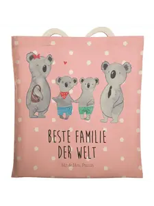 Шоппер Mr. & Mrs. Panda, цвет rot pastell