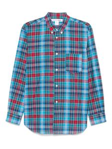 Клетчатая рубашка Comme Des Garçons Shirt, синий