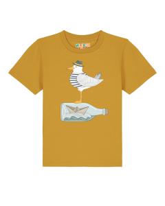 Рубашка watabout.kids Möwe mit Hut, желтый