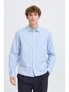 CASUAL FRIDAY Рубашка с длинными рукавами CFZan синего цвета