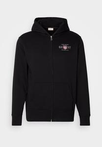 Толстовка на молнии GRAPHIC FULLZIP HOODIE GANT, черный
