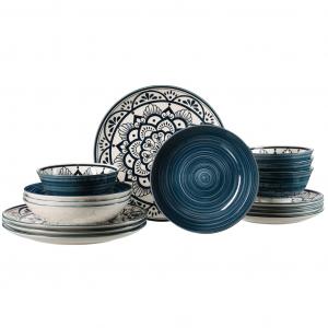 Сервиз Doha из фарфора на 4 персоны Ritzenhoff & Breker, Petrol