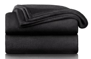 Флисовое одеяло Blumtal Anton, 150x1x130 см, антрацитовый