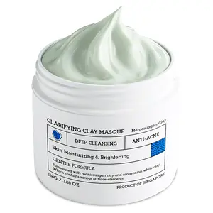 NING Сингапур, Clea Clay Mask увлажняющая очищающая маска для всех типов кожи 110g