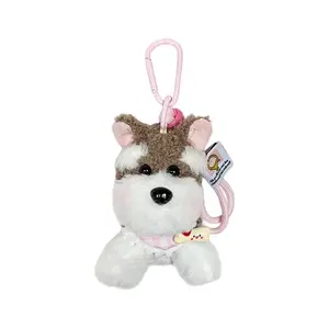 Плюшевый кулон Snowy Dolls высотой 17 см Abay, розовый