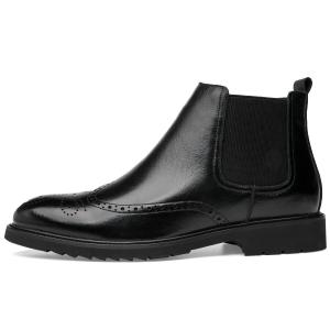 Ботинки Челси мужские коричневый/черный Fapai