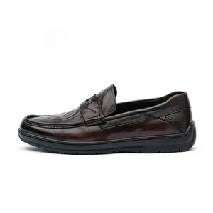 Лоферы мужские кофейные BOSSSUNWEN, Coffee