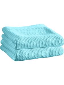 Хлопковое летнее одеяло, 2 шт., цвет Сиена, цвет ледяной голубой Erwin Müller