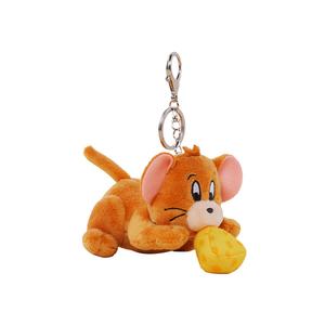 Плюшевая игрушка Warner, Tom and Jerry Fun Burger Cheese, подвеска, высота 10см HUGKIS