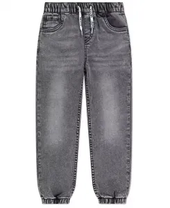 Мальчики Toddler 2T-4T расслабленные джинсовые джоггеры Levi'S, синий