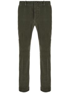 Вельветовые брюки-чинос RRD, зеленый