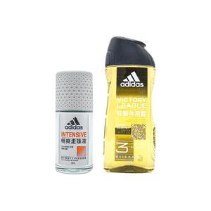 Классический мужской набор ухода 3 в 1 антиперспирант 50мл + гель для душа 250мл/600мл ароматный Adidas