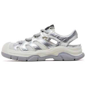 ZGR Женские массивные кроссовки лоу-топ бежево-серебристые, цвет Beige Silver
