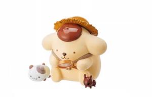 Слепая коробка Sanrio Pompompurin Childhood All Season Collection, одиночная мистери-бокс/полный бокс 6 шт MINISO