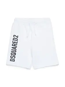 Шорты с логотипом DSQUARED2 KIDS, белый
